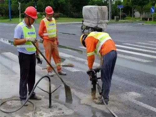 后安镇地基下沉注浆